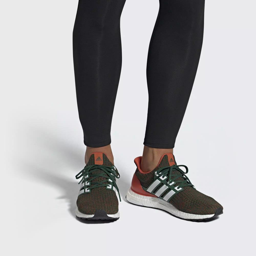 Adidas Ultraboost Tenis Para Correr Verdes Para Hombre (MX-52135)